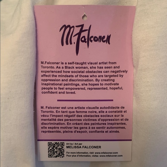 M Falconer women’s foundation painting 2xl shirt - Picture 5 of 7